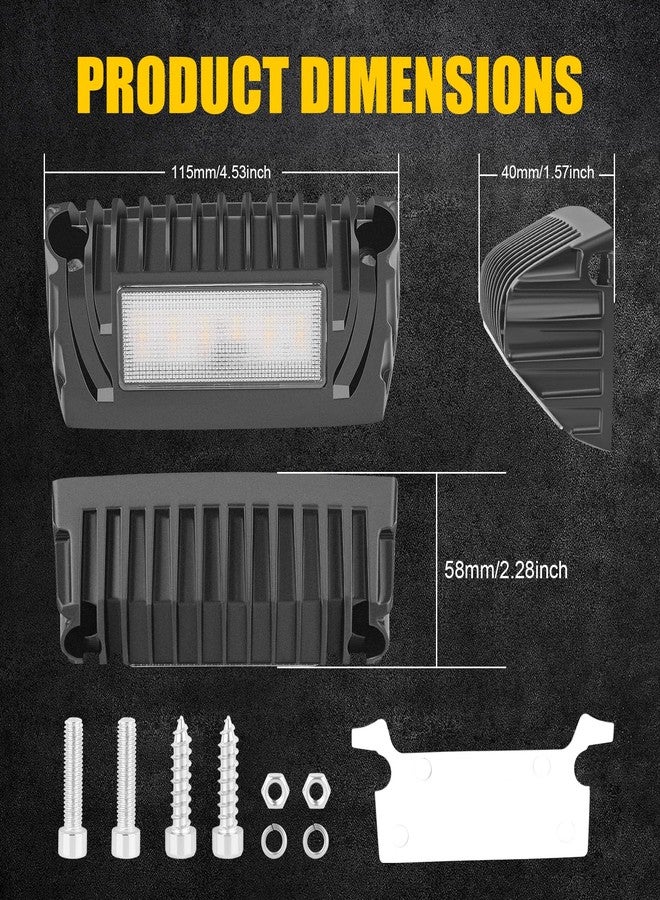Chelhead RV Exterior Light White Amber Led RV Porch Light 12V RV Lights Exterior Utility Light Compatible with RVs, Trailers, Campers, 5th Wheels, Aluminum Base 1 Pack - Image 5